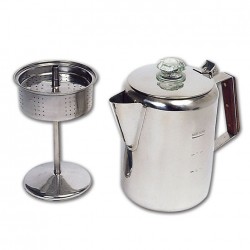 WORLD FAMOUS-9 CUP STAINLESS COFFEE World Famous Accessories