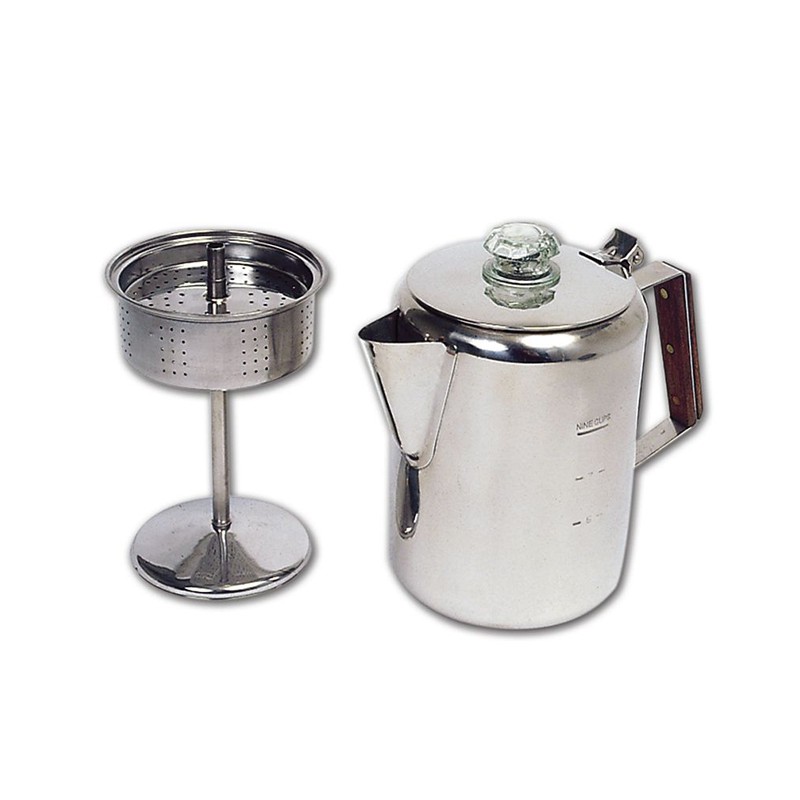 WORLD FAMOUS-9 CUP STAINLESS COFFEE World Famous Accessories