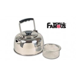 WORLD FAMOUS-STAINLESS KETTLE- 1L World Famous Accessories