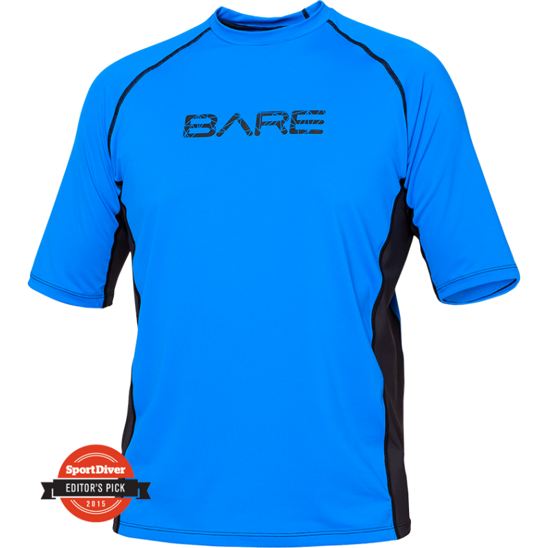 BARE RASH GUARD FOR MEN BLUE Bare Rash Guard