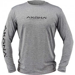 AKONA SUN SHORT LONG SLEEVE TITANIUM MEN Akona Rash Guard