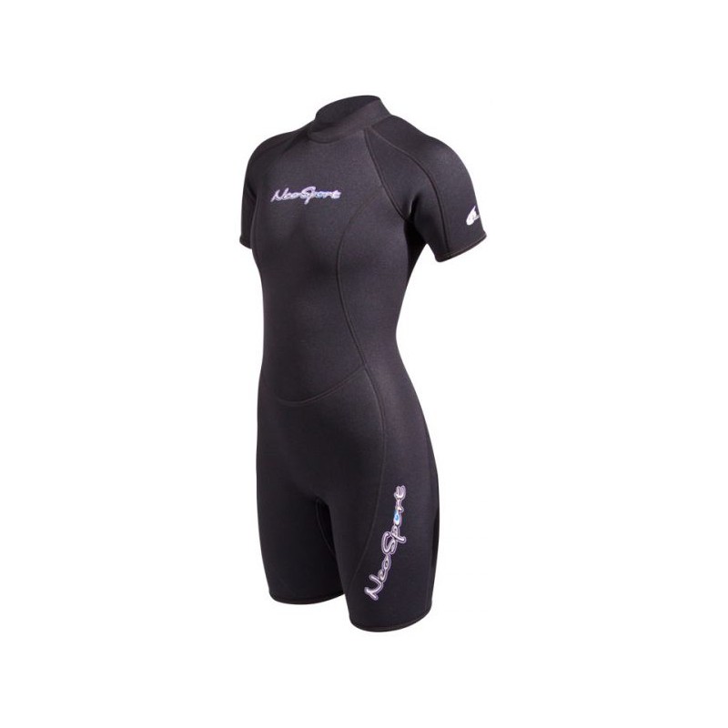 NEOSPORT 3MM SHORTY BLACK WOMEN  Wet suit