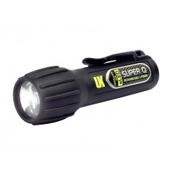 UK SUPER Q E-LED RECHARG. SAF BLACK UK - UNDERWATER KINETICS Scuba Lights