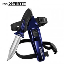 tusa X-pert Knife Blunt Tip Blue Tusa Scuba knives