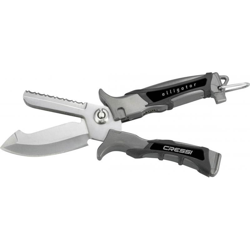 CRESSI ALLIGATOR - SCISSOR/KNIFE Cressi Scuba knives