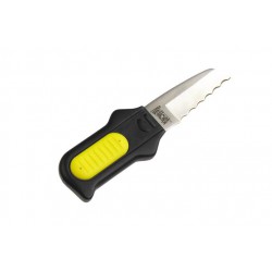 UK REMORA HYDRALLOY, BLUNT POINT - JAUNE UK - UNDERWATER KINETICS Couteaux de plongée