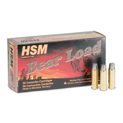HSM 44 Rem Mag 305 gr Hard Cast GC HSM Ammunition Other Maker