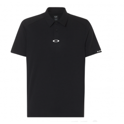 Oakley - Aero Ellipse Polo - Black Out Light Heather OAKLEY Clothing