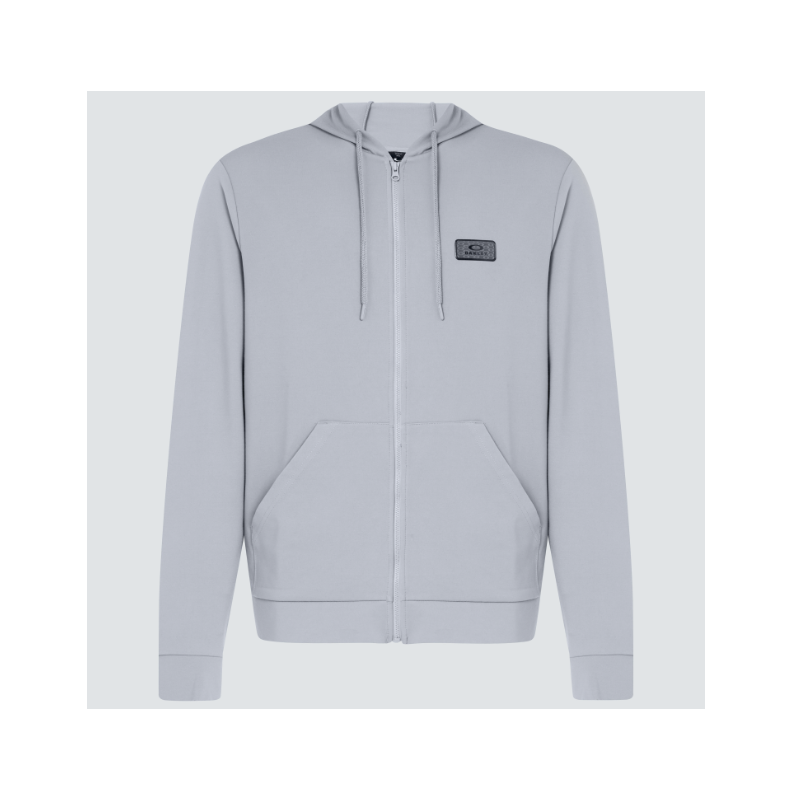 Oakley - Patch FZ Hoodie - Fog Gray OAKLEY Clothing