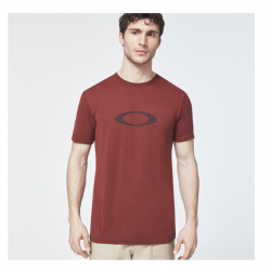 Oakley - Ellipse Camo Lines Short Sleeve Tee - Spicy Red OAKLEY Clothing