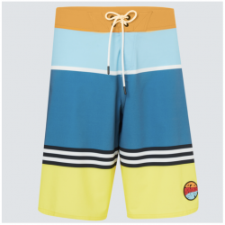 Oakley - Striped 1975 Boardshort 21 - Bande bleue et Jaune OAKLEY Vêtements