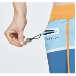 Oakley - Striped 1975 Boardshort 21 - Blue Yellow Color Block OAKLEY Clothing