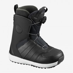 Salomon Boots Launch Boa Jr Black 22.5 Cm ( Size 4 ) Salomon Snowboard Boots