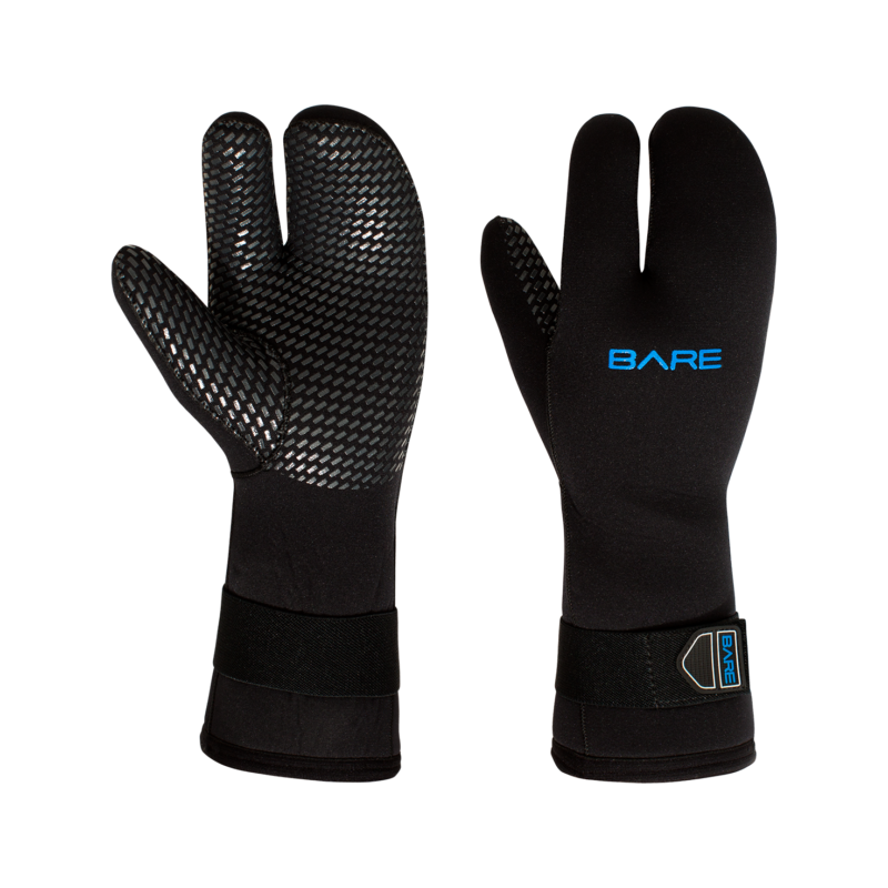 BARE 7mm Mitt, Black Bare Wet suit