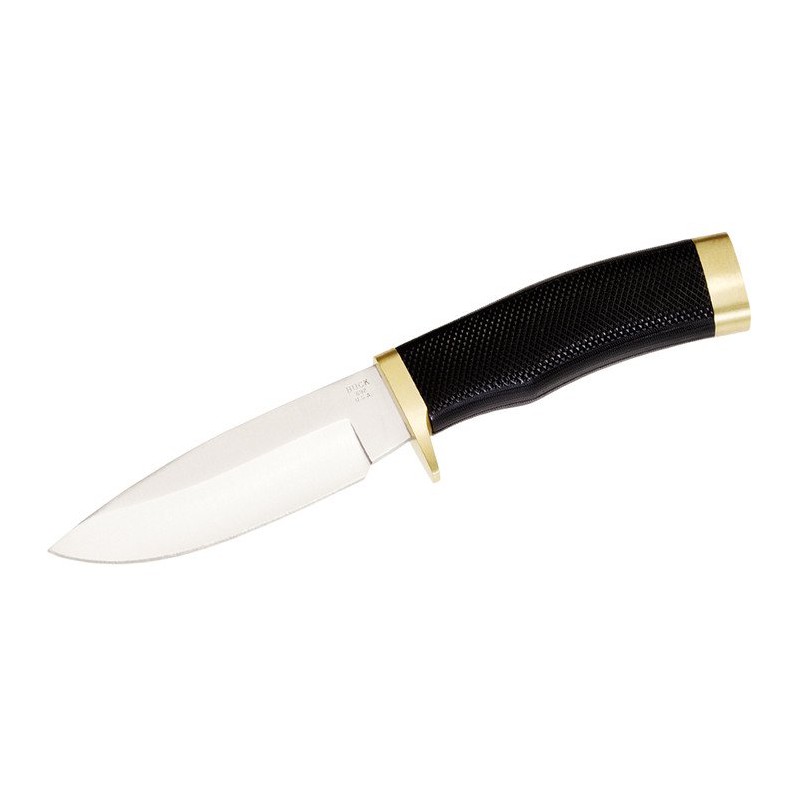 BUCK VANGUARD BLACK RUBBER HANDLE Buck Knife Couteaux