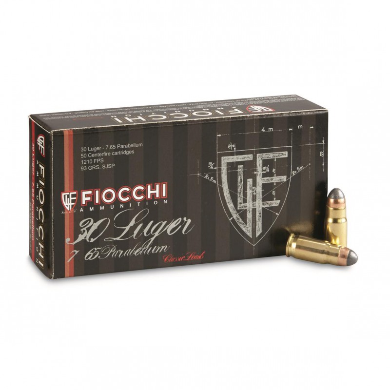 Fiocchi 30 Luger 93 gr FMJ Fiocchi Fiocchi