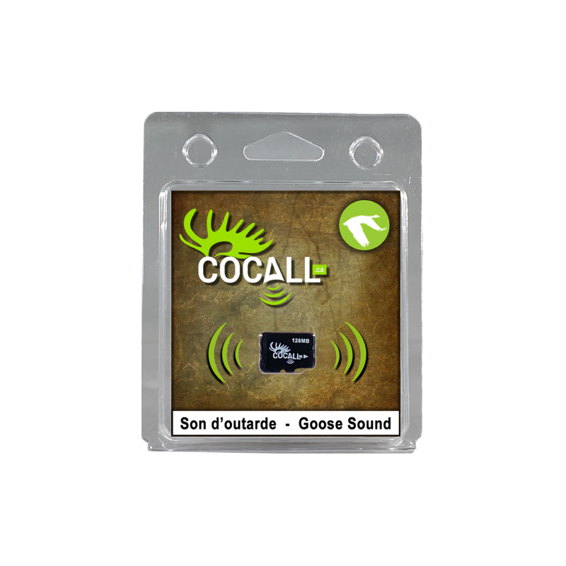 COCALL CARTE MICRO SOUND OUTARDE Cocall Oiseaux Migrateurs