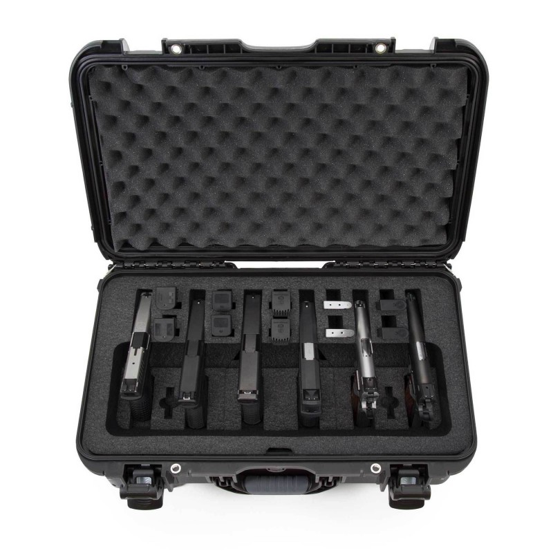 Nanuk 935 6Up Pistol case Black Nanuk Gun Case & Storage