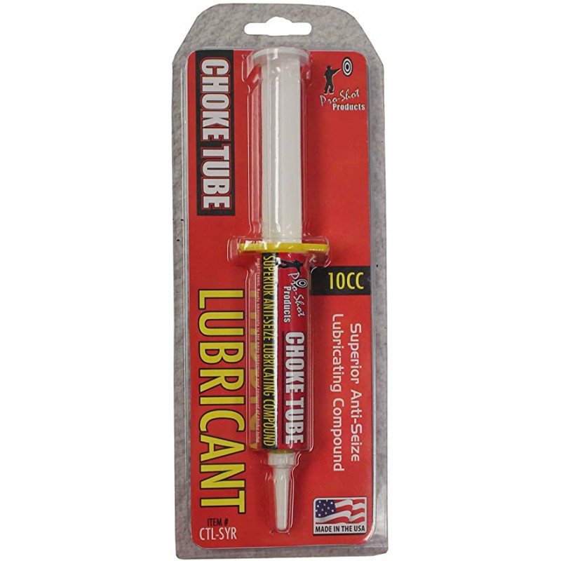 PRO-SHOT CHOKE TUBE LUBE 10CC SYRINGE Pro-Shot Gun Cleaning