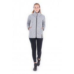 Indygena - Kaula II - Full Zip Sweater - Grey Indyeva Clothing