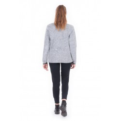 Indygena - Kaula II - Full Zip Sweater - Grey Indyeva Clothing