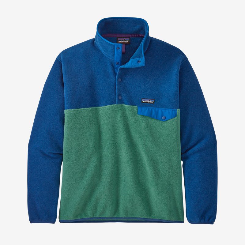 PATAGONIA Men's Lightweight Synchilla Fleece Pullover SNAP-T style ...