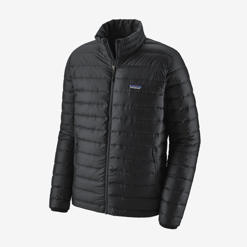 Patagonia - Men's Down Sweater Jacket - Black (BLK) Size (Clothing ...