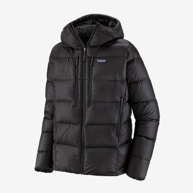 Patagonia - Veste « Fitz Roy Down Hoody » pour homme - Noir - Patagonia - sporteque.ca