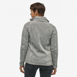 Patagonia white fleece on sale jacket