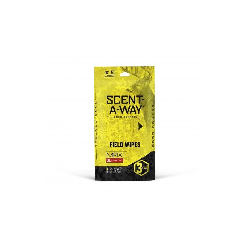 SCENT-A-WAY FIELD WIPES Hunter Specialities Lures & Scents