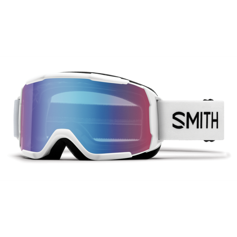 Smith-daredevil Junior White Blue Sensor  Lunettes de ski alpin