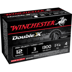 Winchester Double X Turkey 12 Ga 3'' 4 Winchester Ammunition Turkey