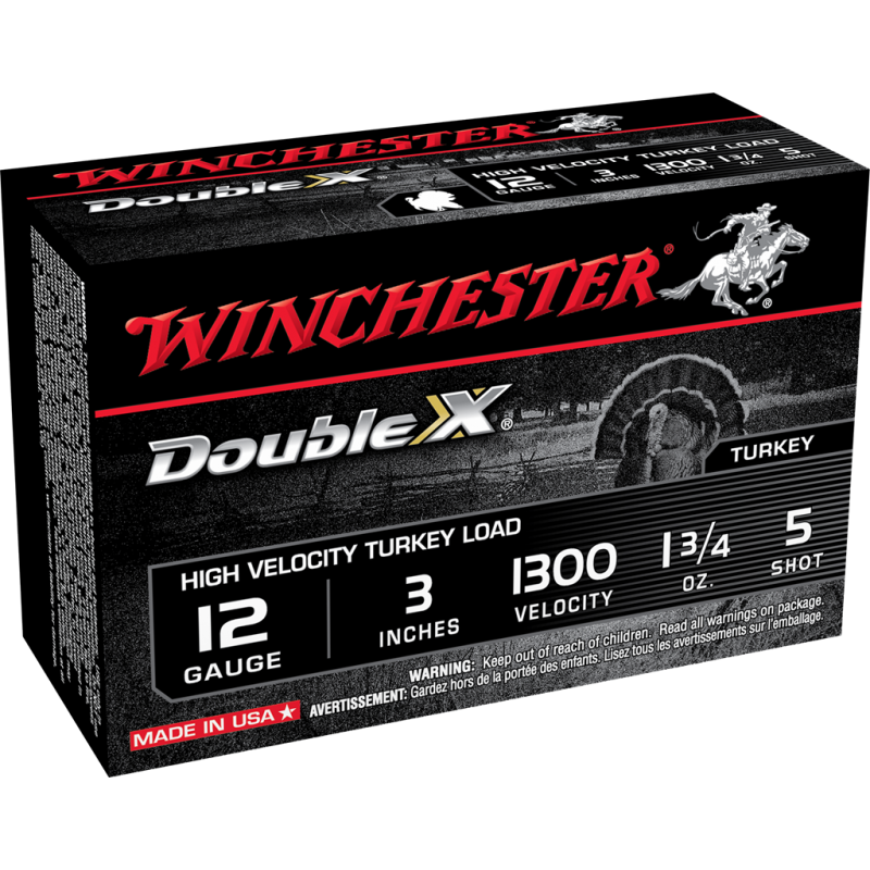 Winchester Double X Turkey 12 Ga 3'' 5 Winchester Ammunition Turkey