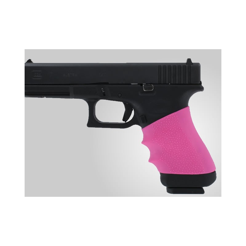 Hogue Handall Glock pistol Pink Hogue Pistol Grip
