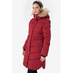 Lolë - Manteau Katie - Rouge Mahogany LOLË Vêtements