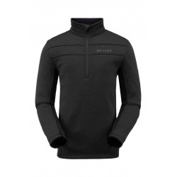 Spyder - Encore Half Zip Jacket for Men - Black SPYDER Clothing
