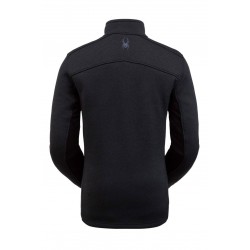 Spyder - Encore Half Zip Jacket for Men - Black SPYDER Clothing