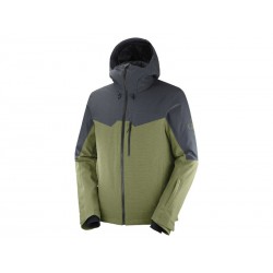 SALOMON UNTRACKED VESTE POUR HOMME MARTINI OLIVE Salomon Manteaux et Vestes