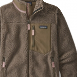 Patagonia Femme Classic Retro Veste Furry Taupe Patagonia Manteaux et vestes