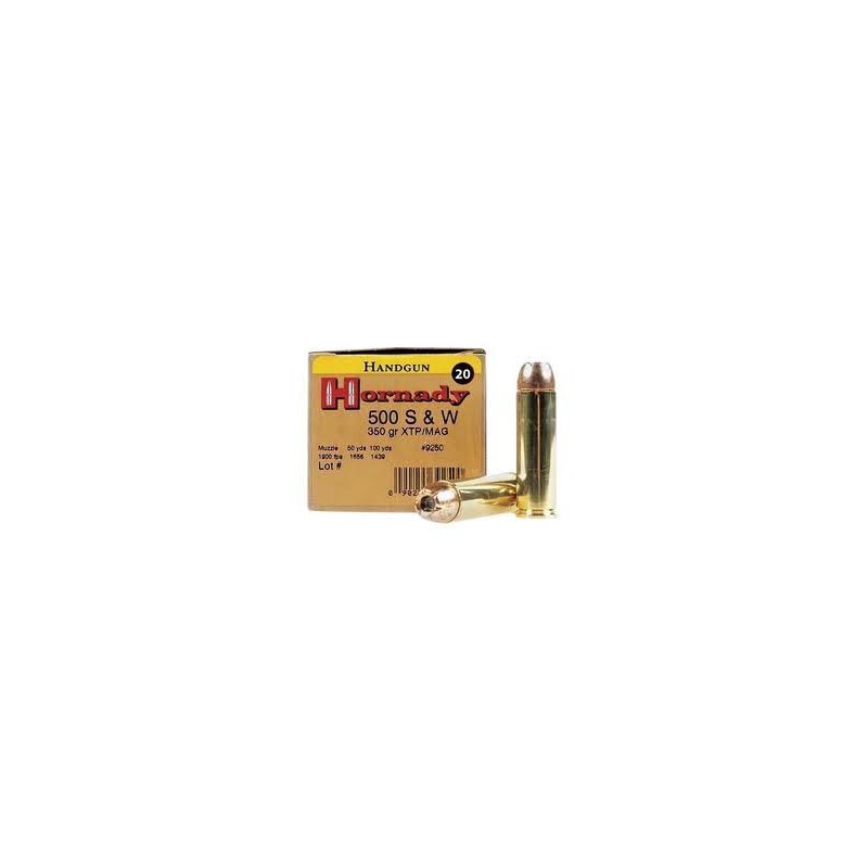 Hornady 500 S&W 350gr XTP Mag 20/box Hornady Hornady