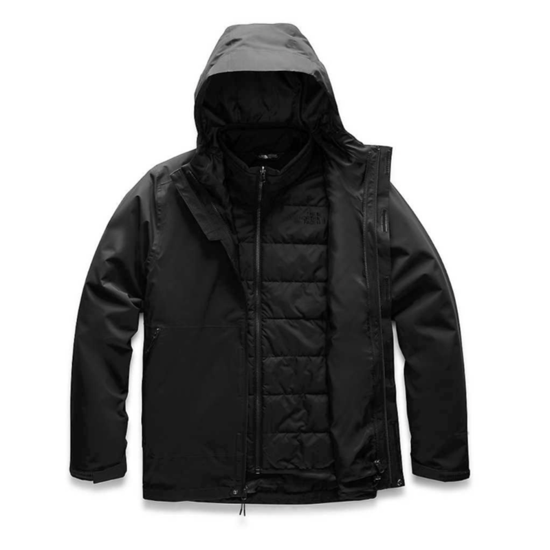 The North Face : Manteau Carto Triclimate® pour hommes - Noir THE NORTH FACE Vêtements