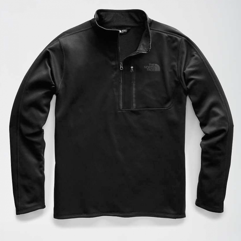 The North Face : Canyonlands ½ Zip pour homme - Gris foncé THE NORTH FACE Vêtements