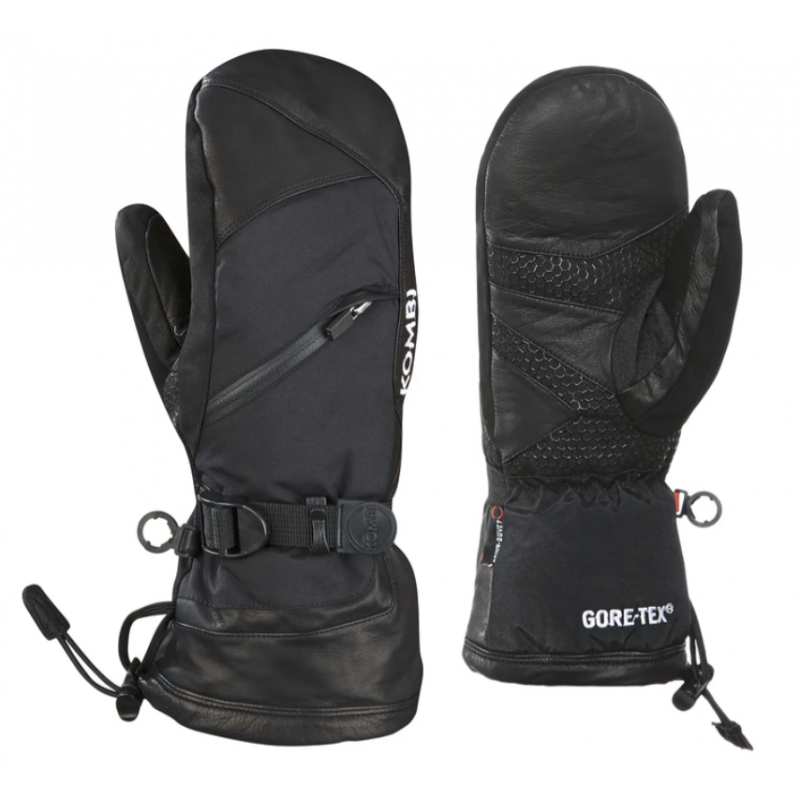 Kombi - Patroller Gore-Tex Mittens - Men - Black Kombi Clothing