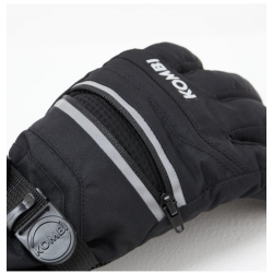 Kombi : Yolo Primaloft® Mittens - Juniors - Black Kombi Clothing