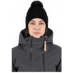 Indygena - Lohanny - Detachable Pom-Pom Hat - Black Indygena Clothing