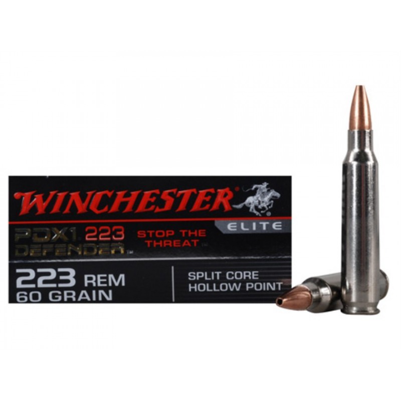 Win PDX1 223 Rem 60Gr 20/box Winchester Ammunition Winchester