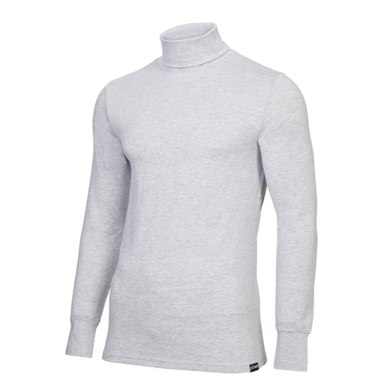 Kombi - Turtleneck - Women - Light Heather Grey Kombi Clothing