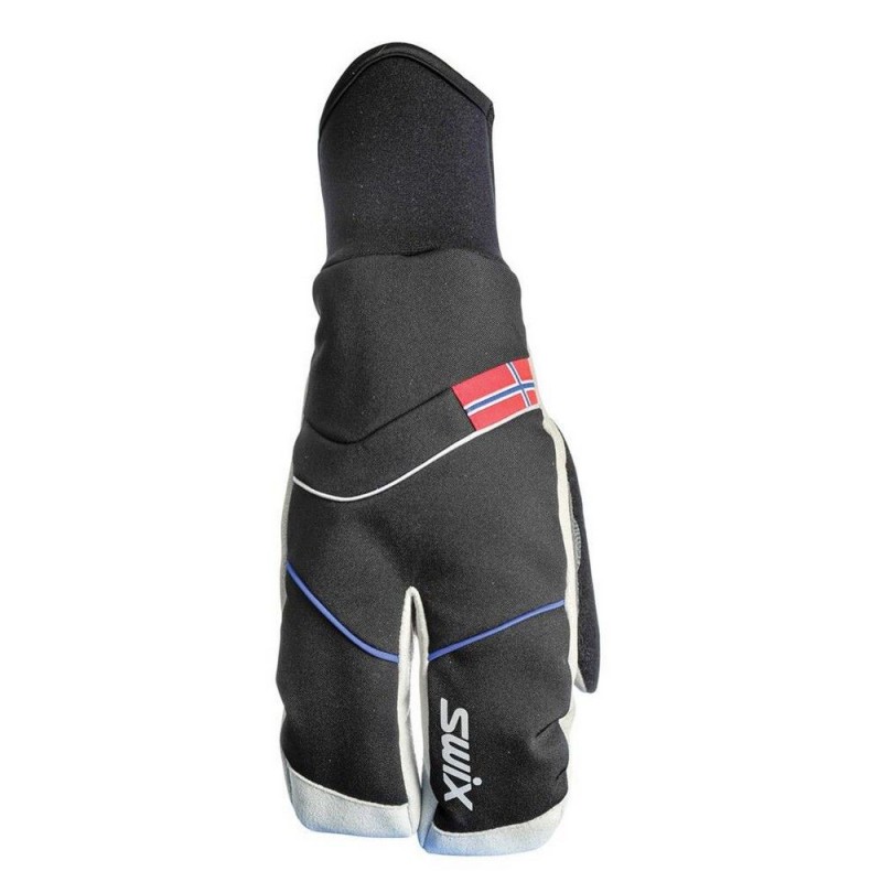 SWIX Shield Split Mittens Women Black Swix Gants & mitaines