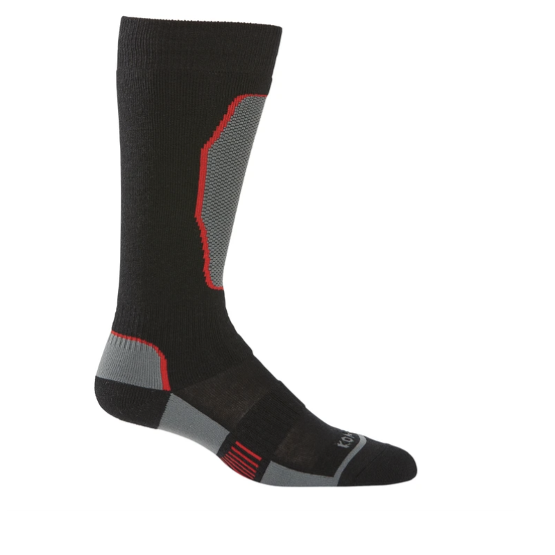Kombi - Brave Socks - Hybrid style - Black-Charcoal-Red Size (Clothing ...