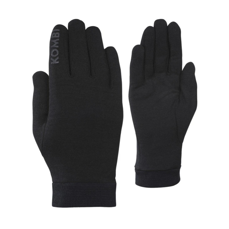 Kombi - Sous-gants 100% Mérino - Hommes - L/XL - Noir Kombi Vêtements